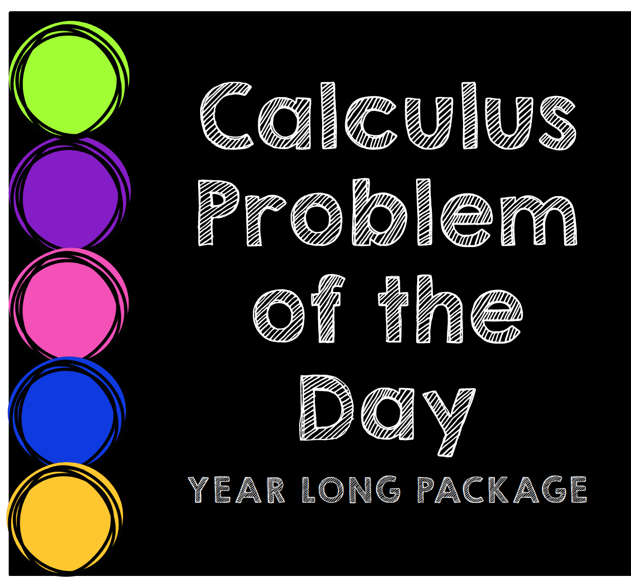 Calculus Year Long Problem of the Day