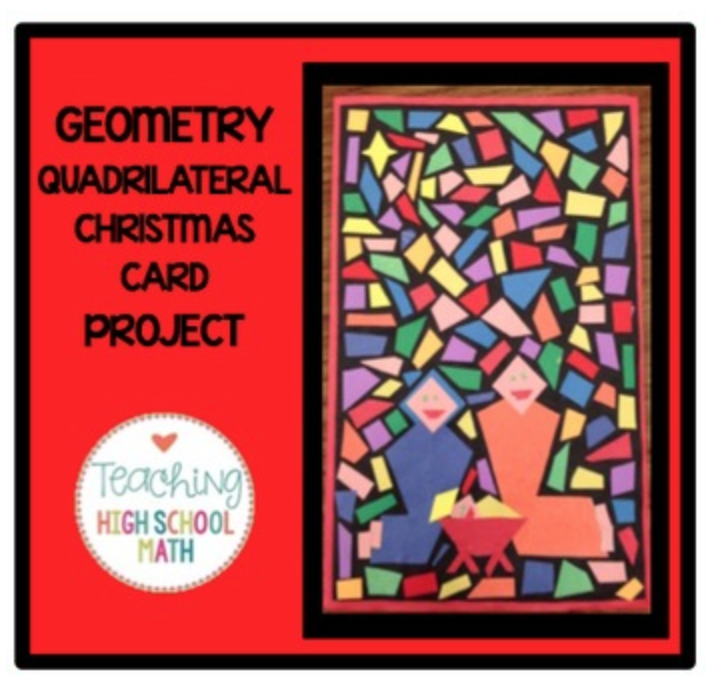 Quadrilateral Christmas Card Project
