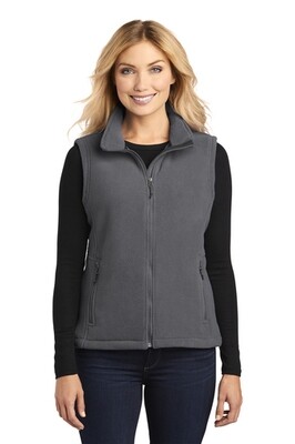 GRLS 12th Year Embroidered Ladies’ Fleece Full-Zip Vest
