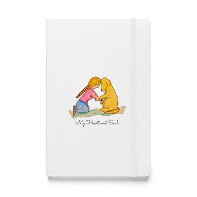 "My Heart and Soul" Hardcover bound notebook