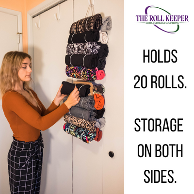 Closet Storage - Holds 20 Rolls