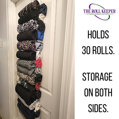 Closet Storage - Holds 30 Rolls