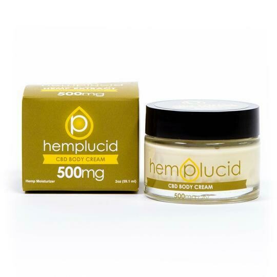 Hemplucid Full-Spectrum CBD Body Cream 500MG