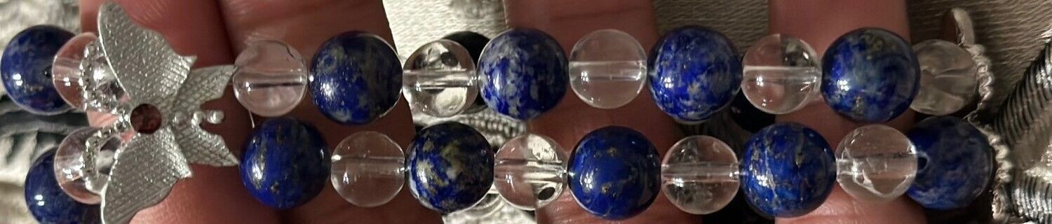 Lapis Lazuli & Clear Quartz