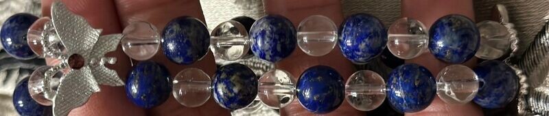 Lapis Lazuli & Clear Quartz