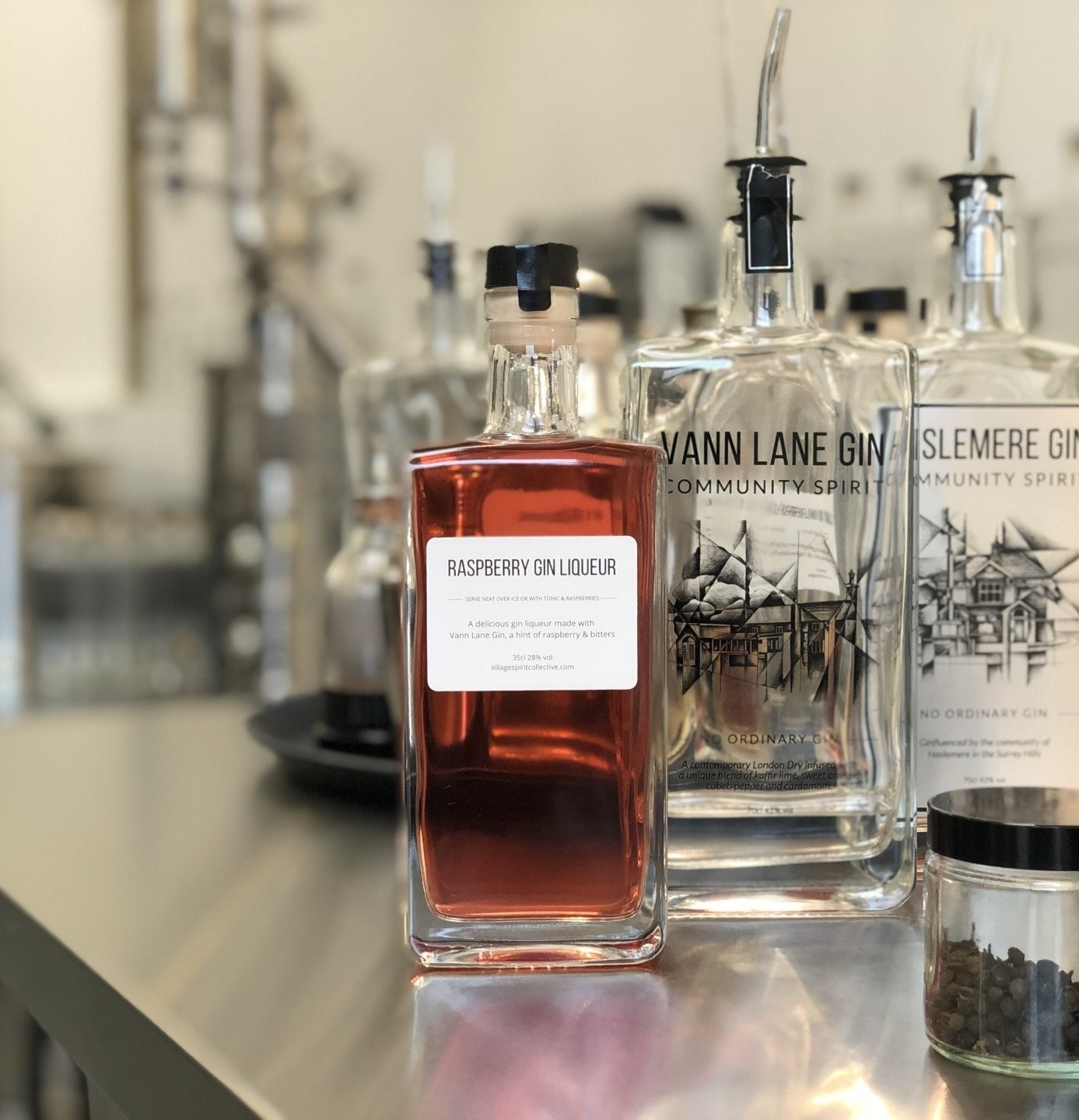 Raspberry Gin Liqueur (35cl) & Prosecco Set