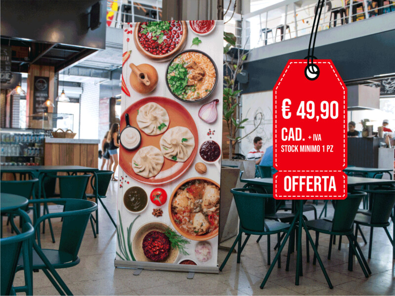 ROLL BANNER PERSONALIZZATO