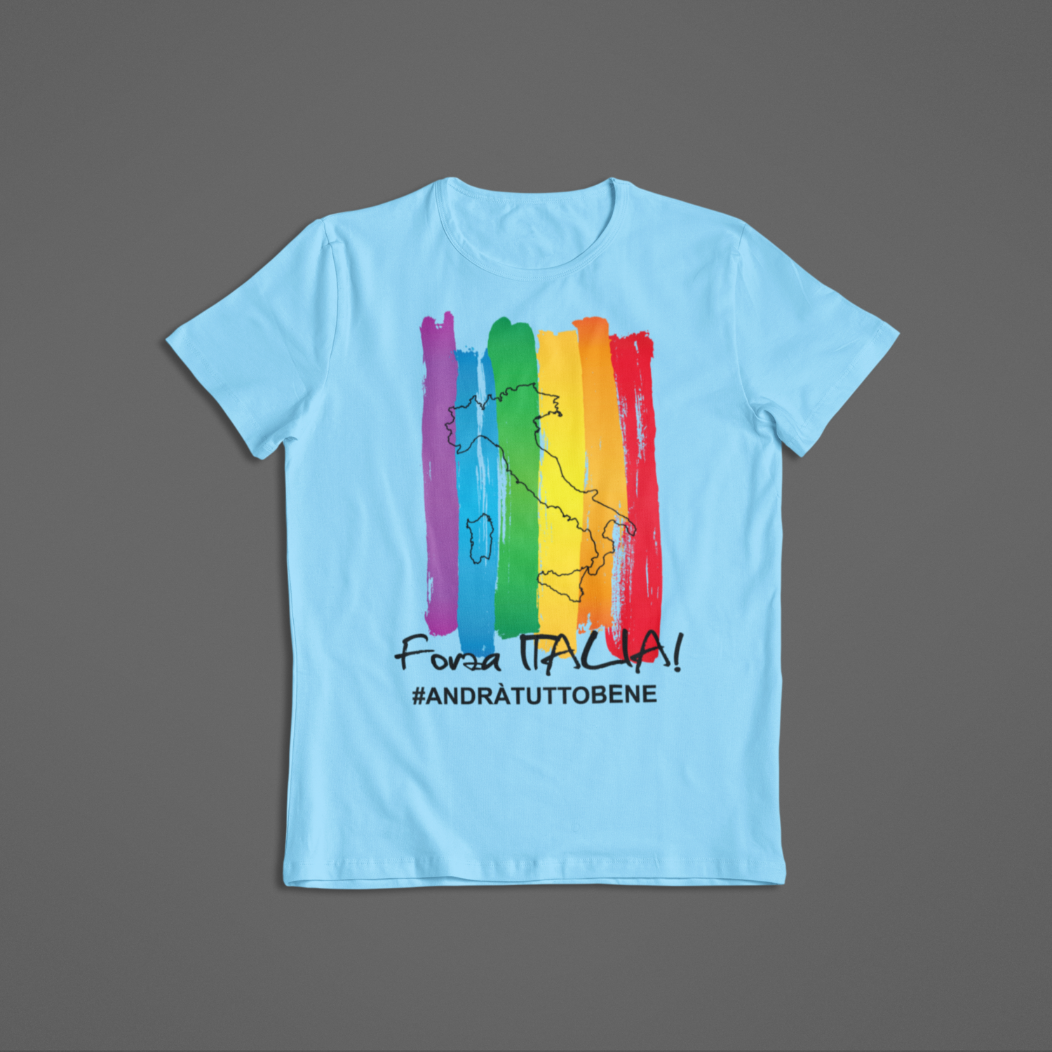 Tshirt Bambino Forza Italia ver.1