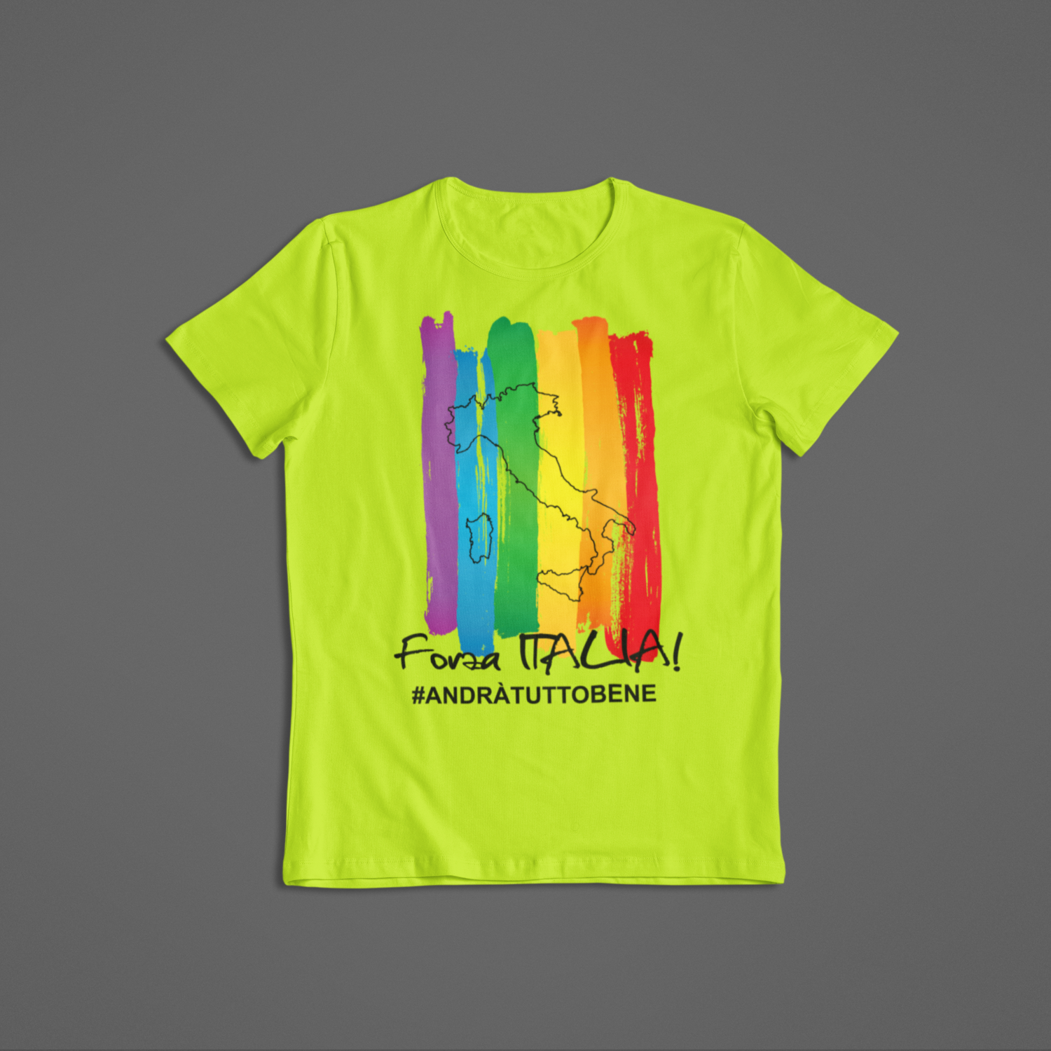Tshirt Bambino Forza Italia ver.1