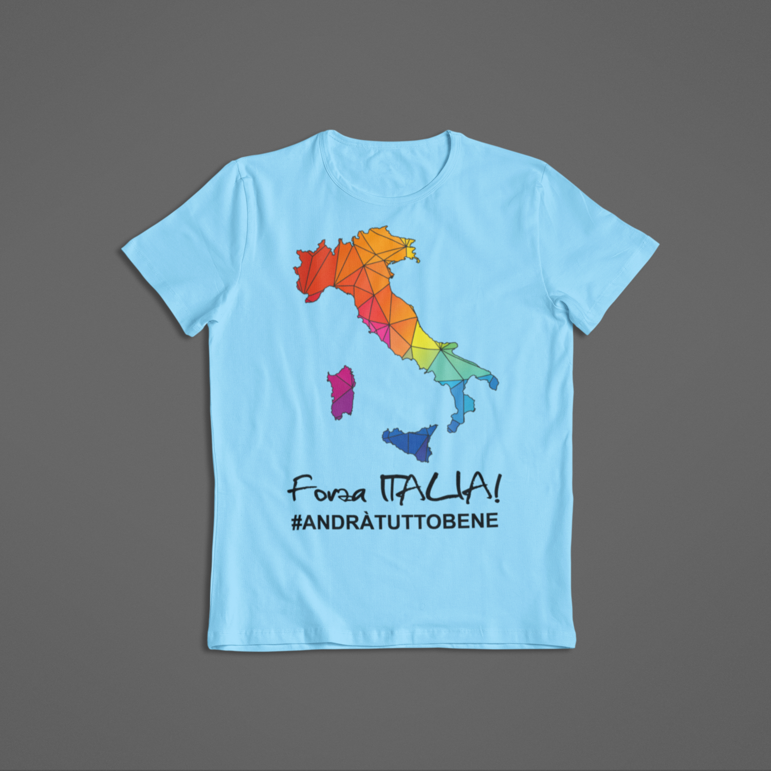 Tshirt Unisex Forza Italia ver.2