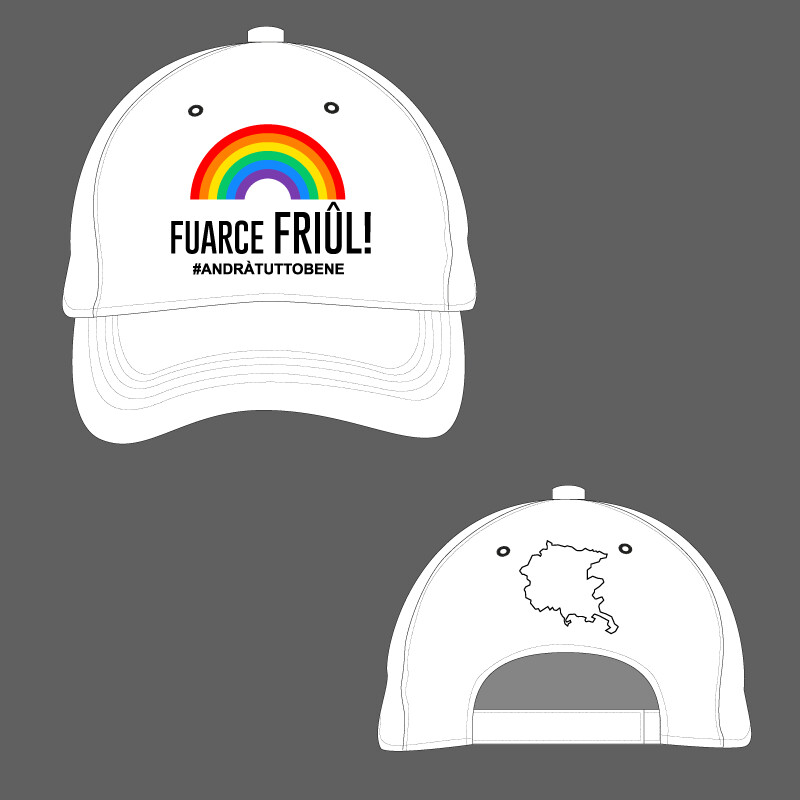 Cappellino Ricamato Fuarce Friul