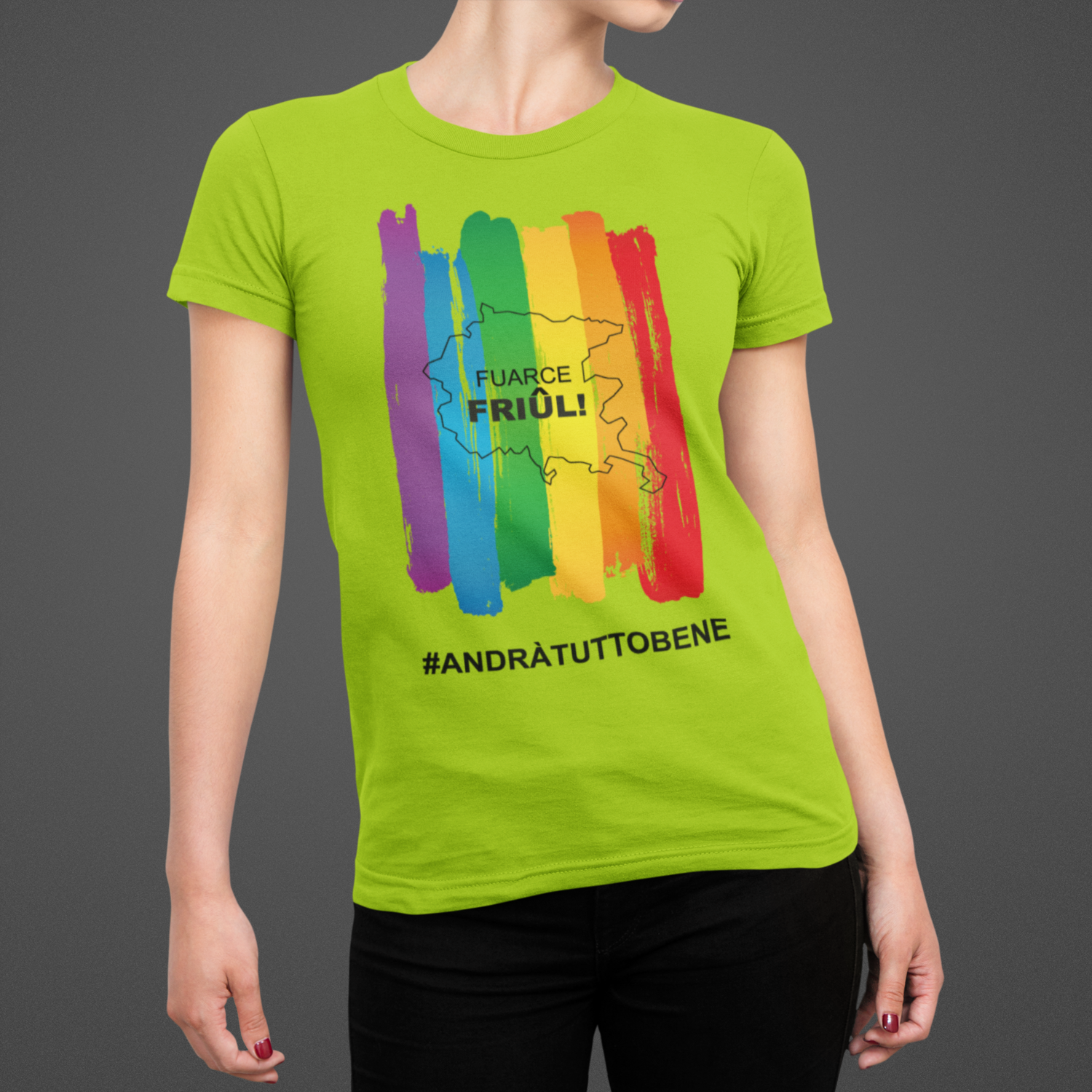 Tshirt Donna Fuarce Friul ver.2