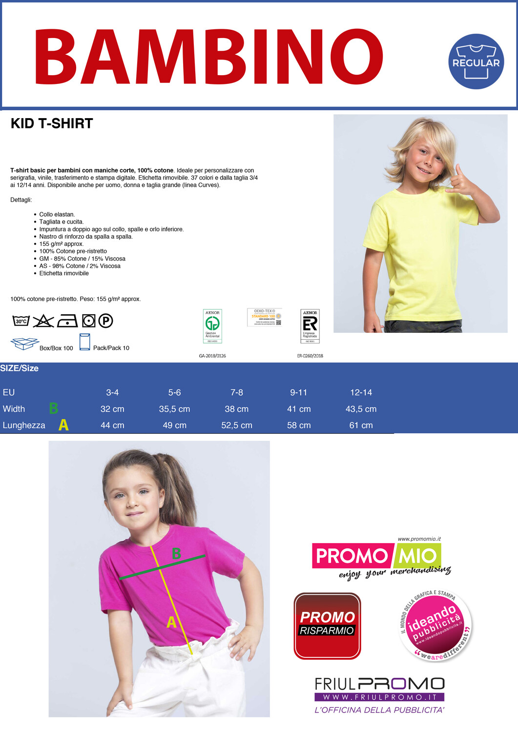 Tshirt Bambino Forza Italia ver.2