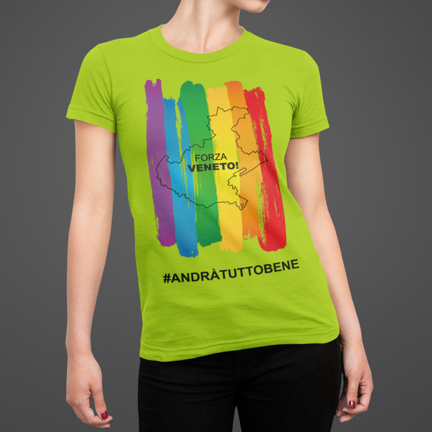 Tshirt Donna Forza Veneto ver.2