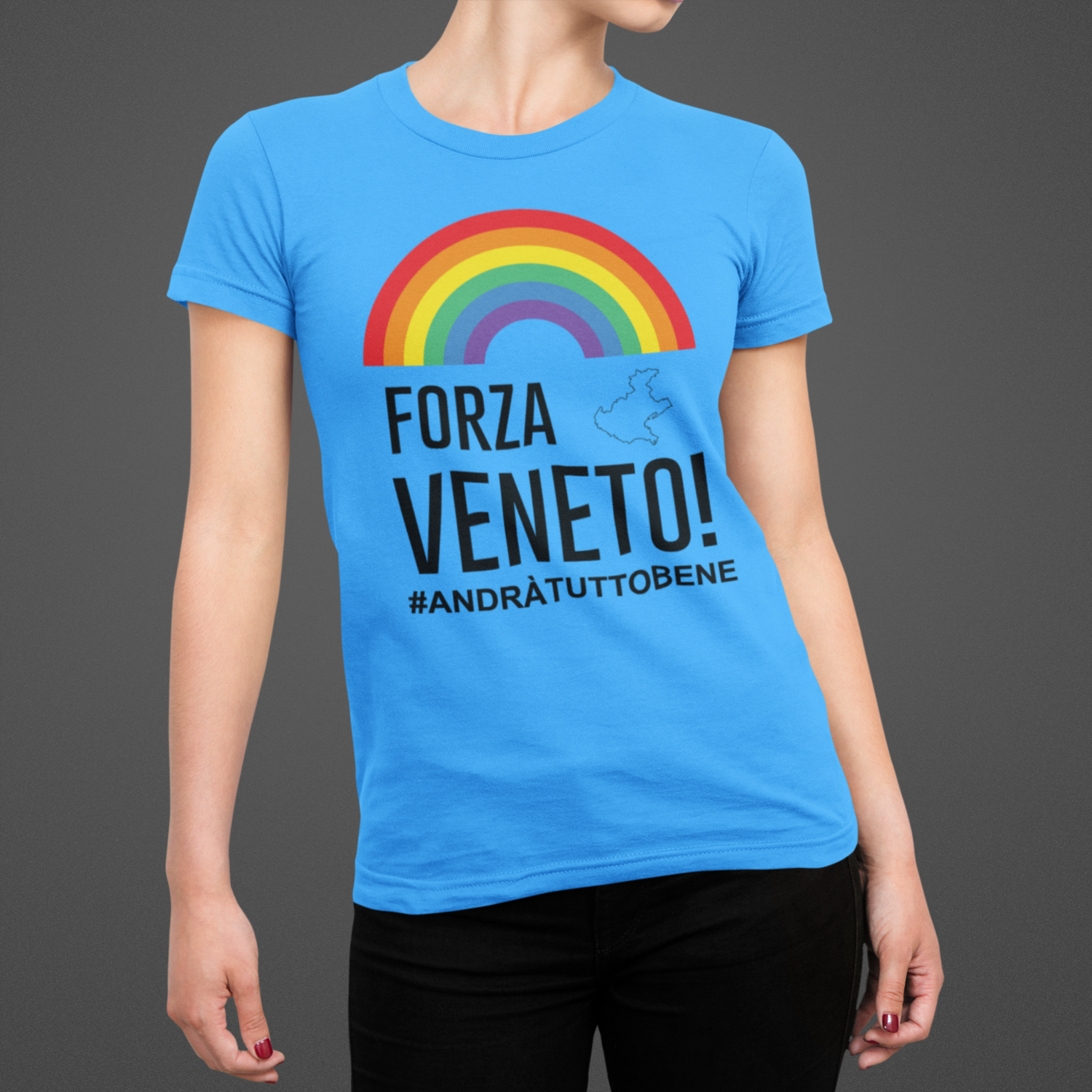 Tshirt Donna Forza Veneto ver.3