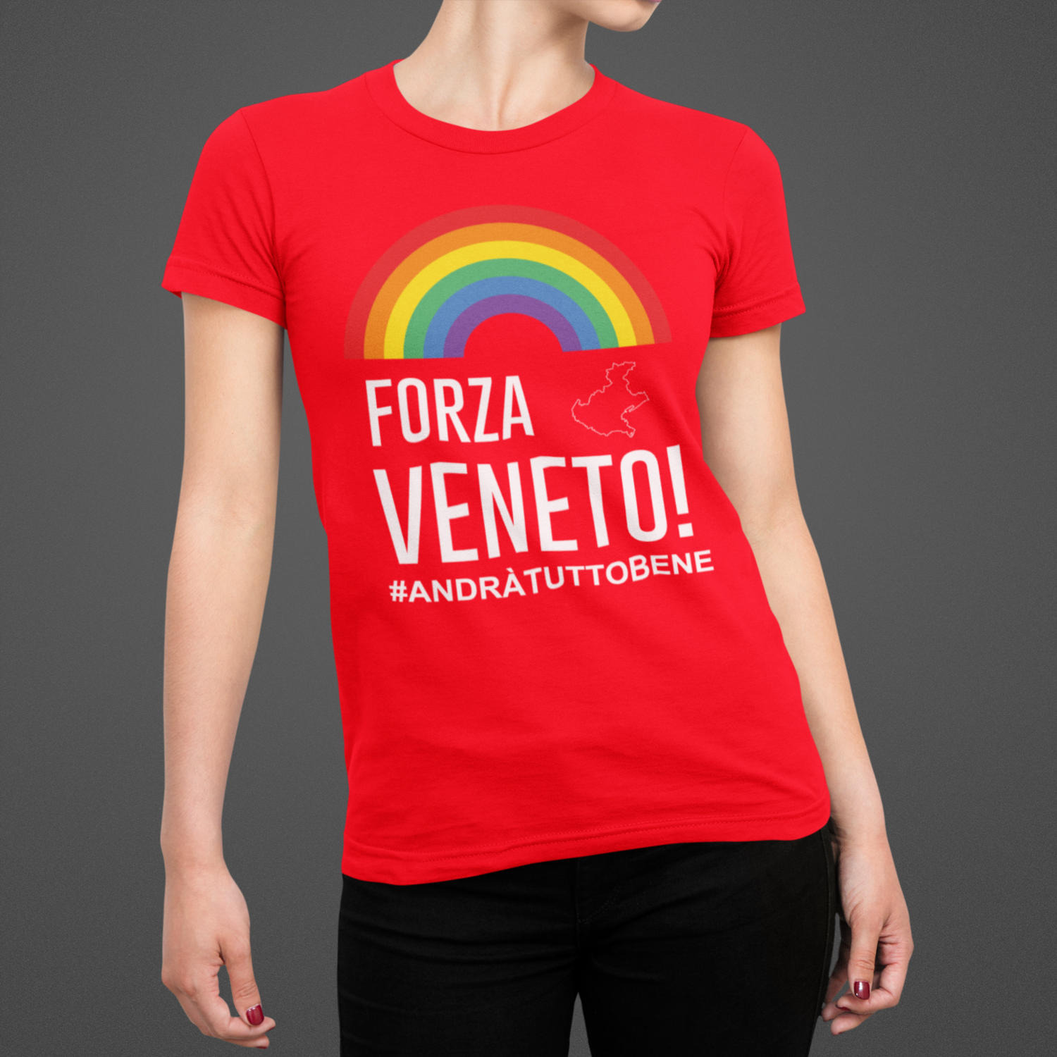 Tshirt Donna Forza Veneto ver.3