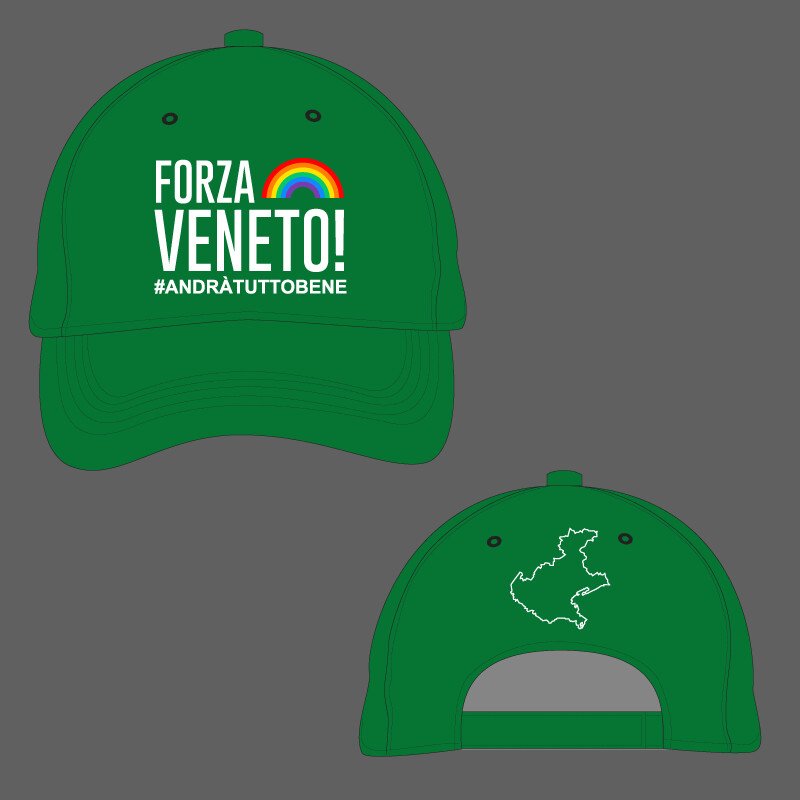 Cappellino Ricamato Forza VENETO