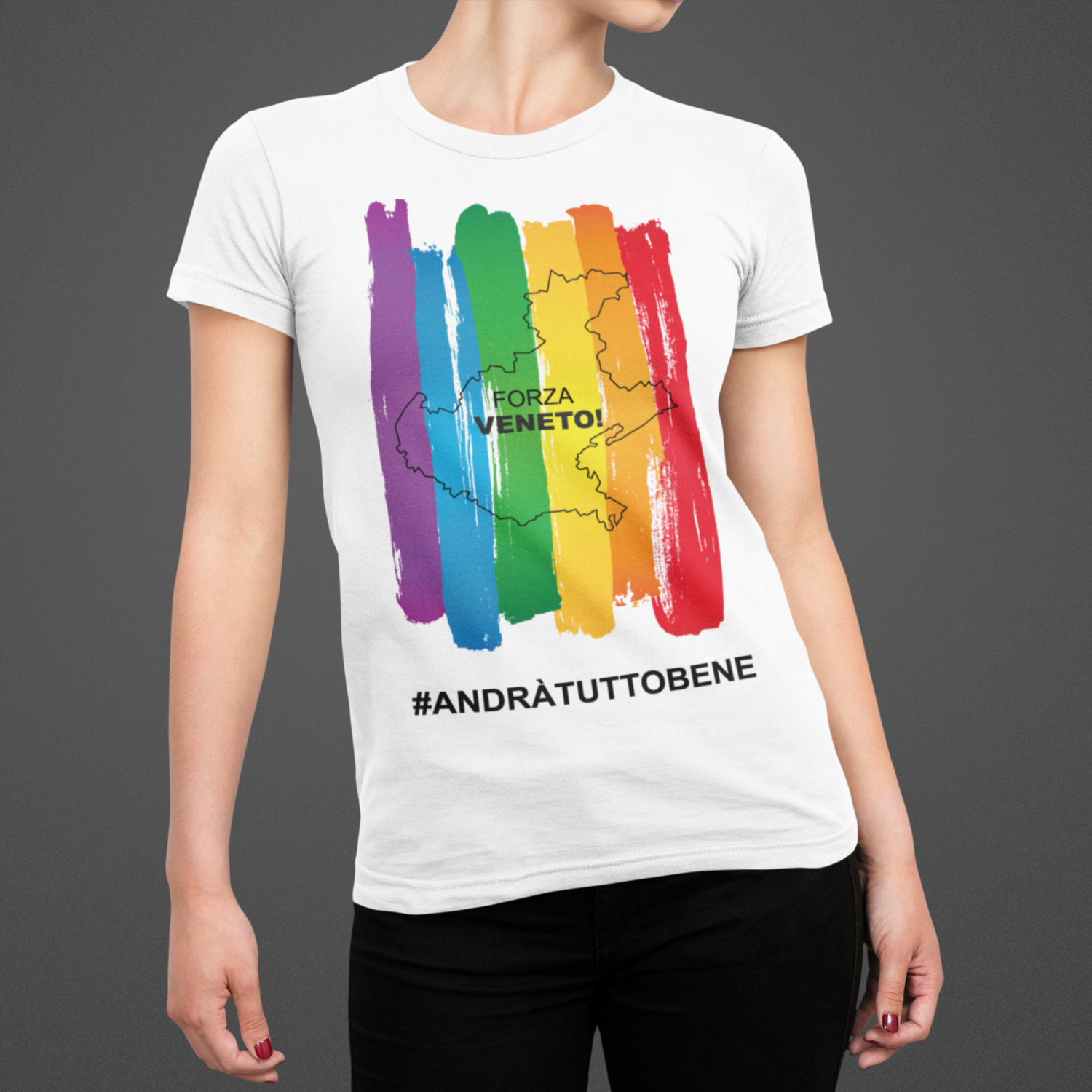 Tshirt Donna Forza Veneto ver.2