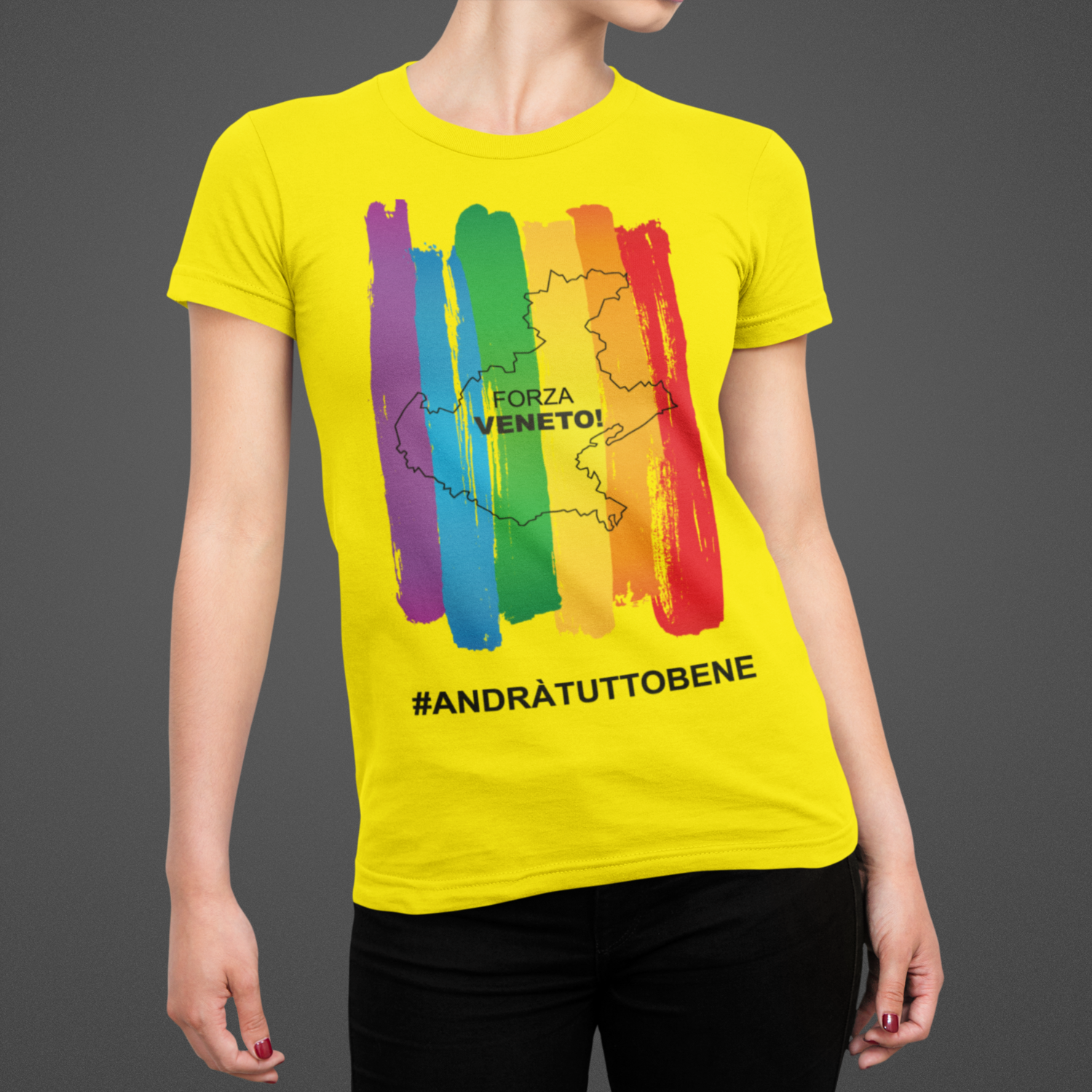 Tshirt Donna Forza Veneto ver.2
