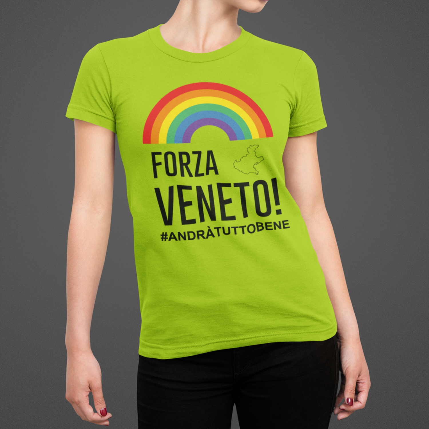 Tshirt Donna Forza Veneto ver.3