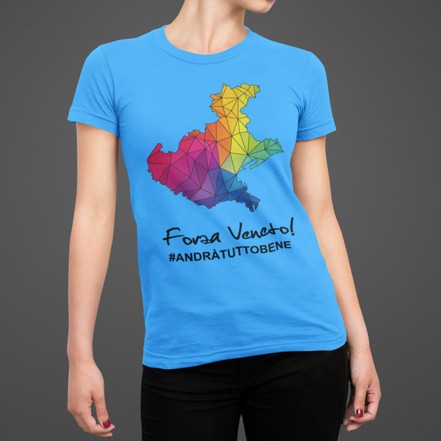 Tshirt Donna Forza Veneto ver.1