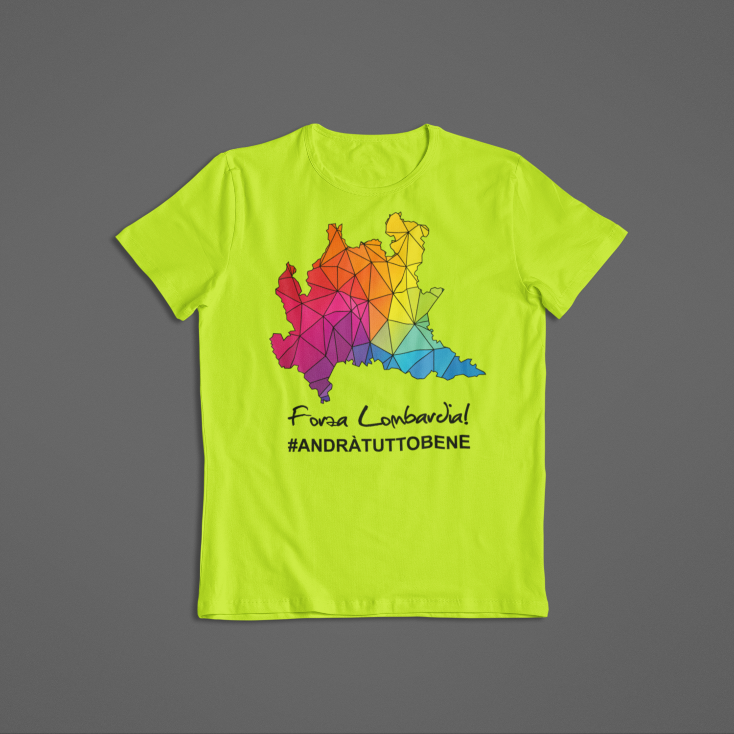 Tshirt Bambino Forza Lombardia ver.1