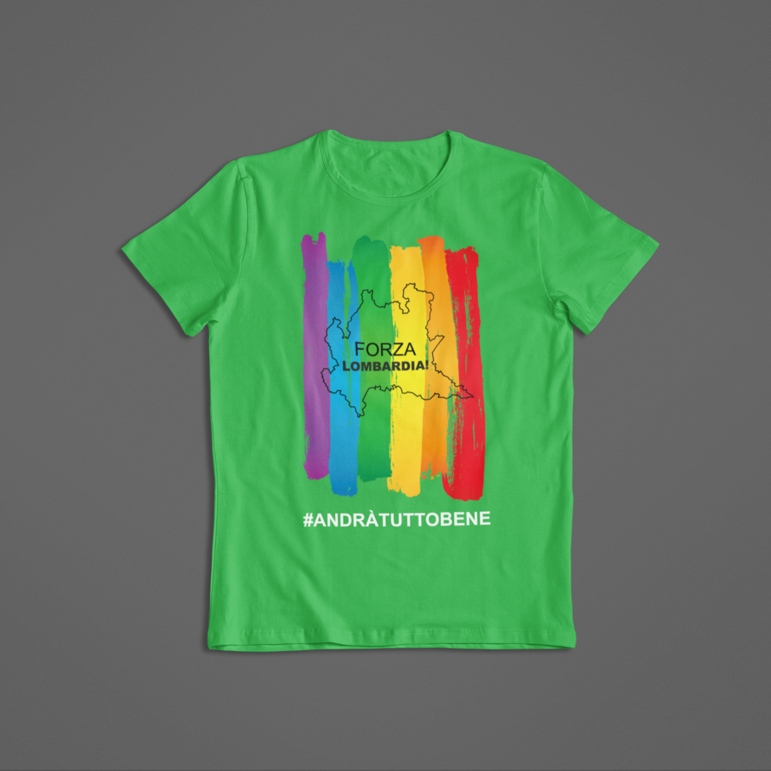 Tshirt Bambino Forza Lombardia ver.2