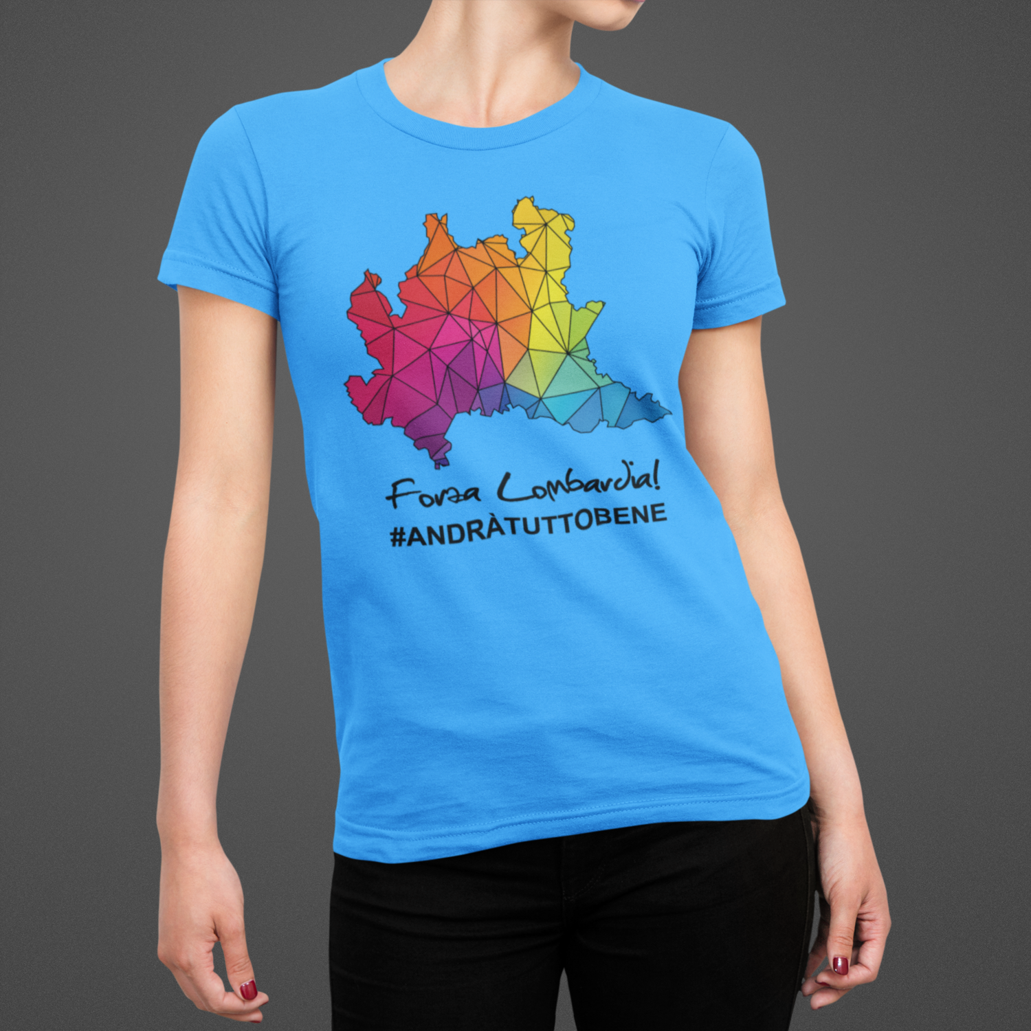 Tshirt Donna Forza LOMBARDIA ver.1