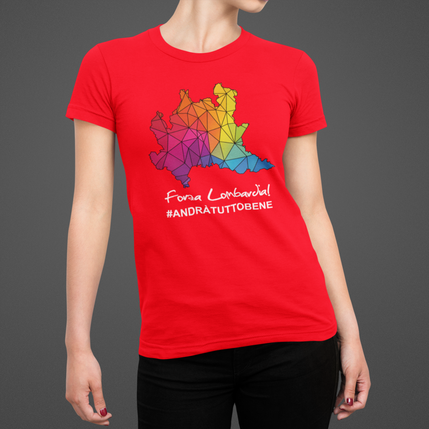 Tshirt Donna Forza LOMBARDIA ver.1