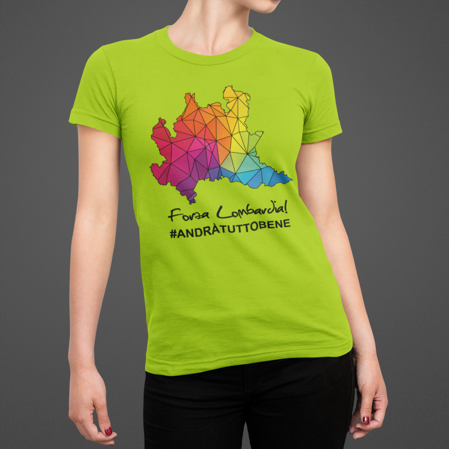 Tshirt Donna Forza LOMBARDIA ver.1