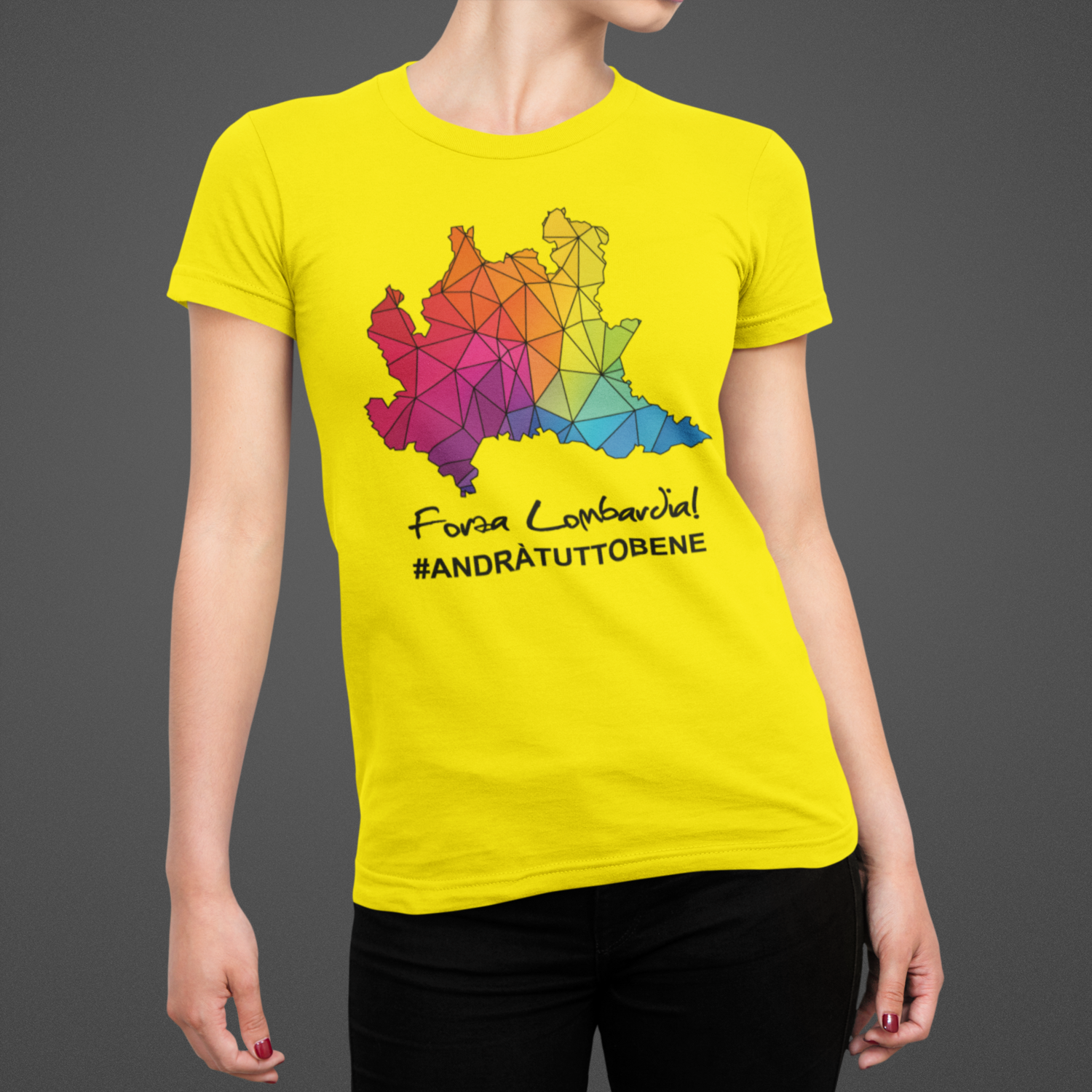 Tshirt Donna Forza LOMBARDIA ver.1