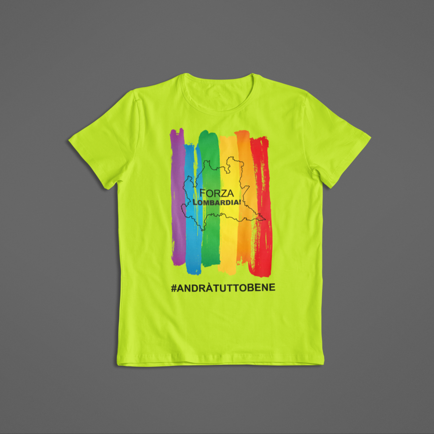 Tshirt Unisex Forza Lombardia ver.1