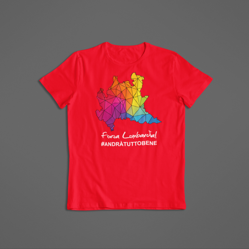 Tshirt Unisex Forza Lombardia ver.2