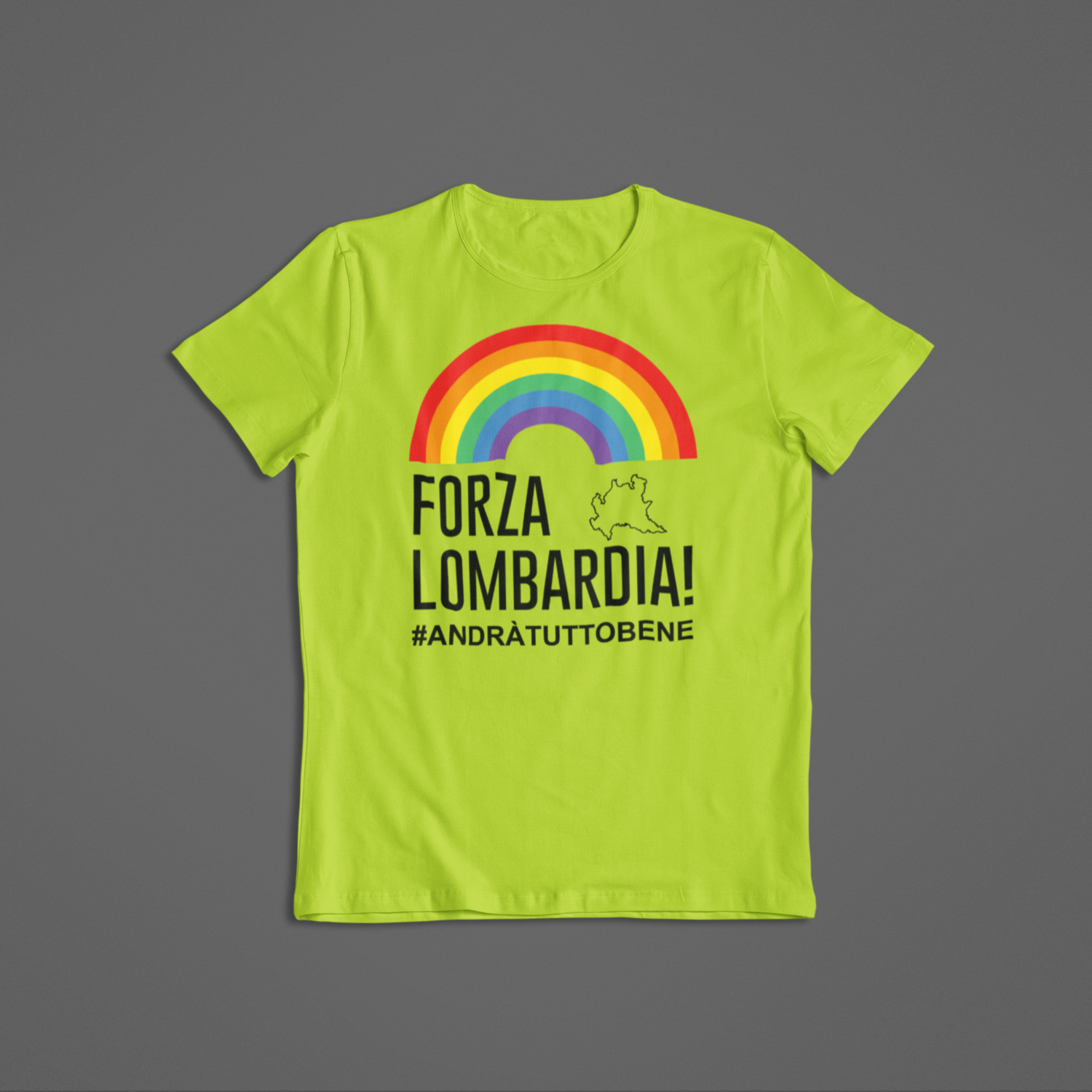 Tshirt Unisex Forza Lombardia ver.3