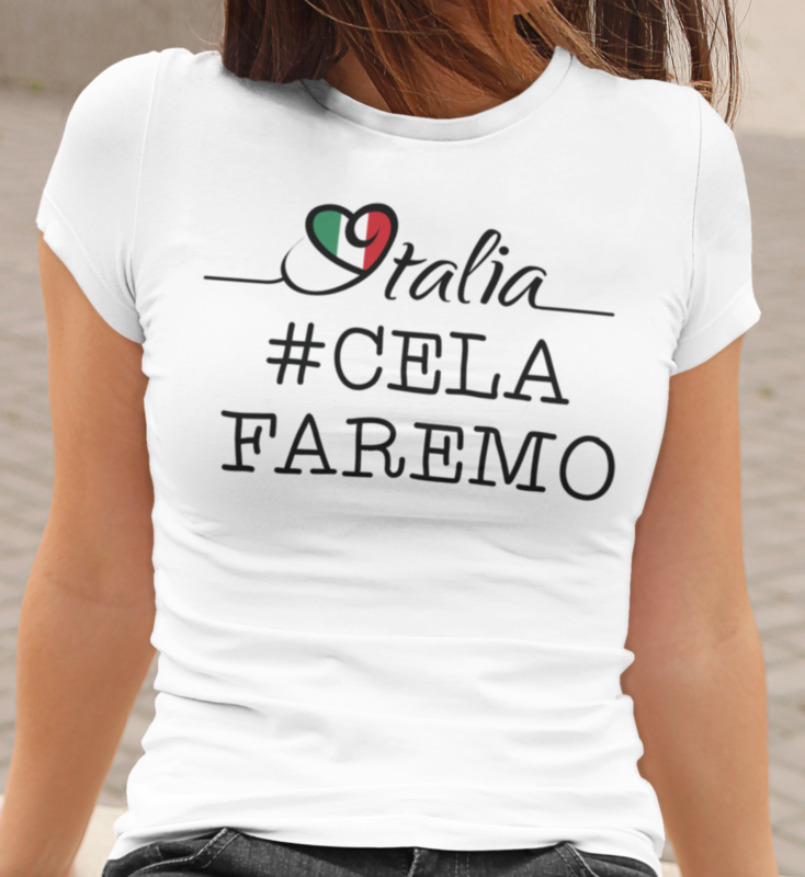 Tshirt Donna CE LA FAREMO