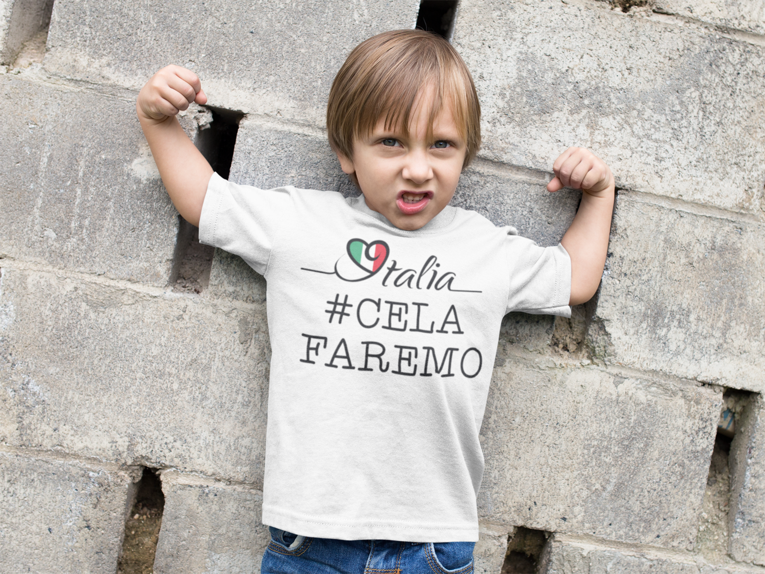 Tshirt Bambino CE LA FAREMO CAMPIONI