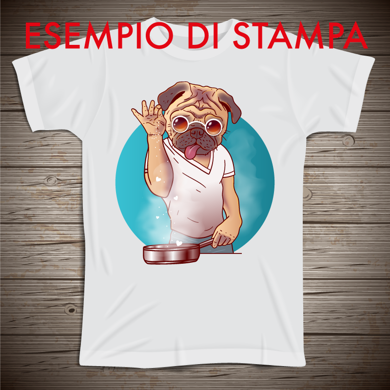 Tshirt Unisex stampata con la tua grafica