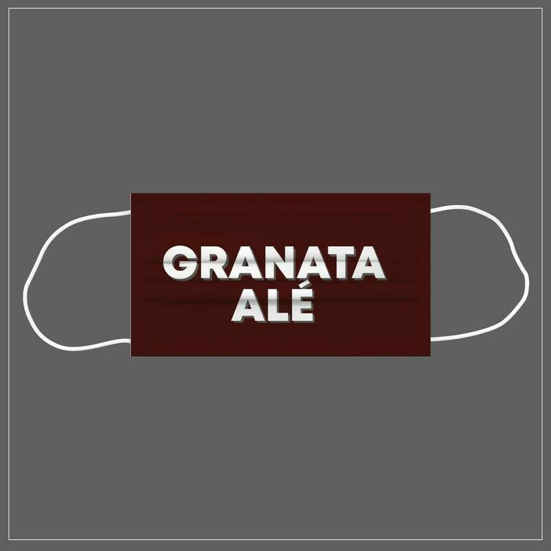 Mascherina Riutilizzabile Lavabile Calcio GRANATA ALE&#39; TORINO