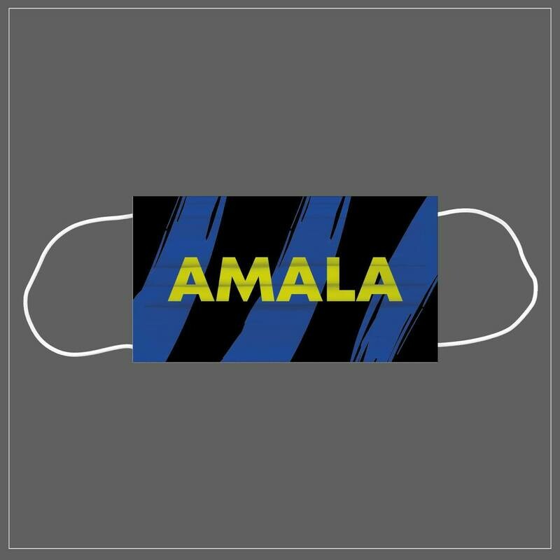 Mascherina Riutilizzabile Lavabile Calcio AMALA INTER