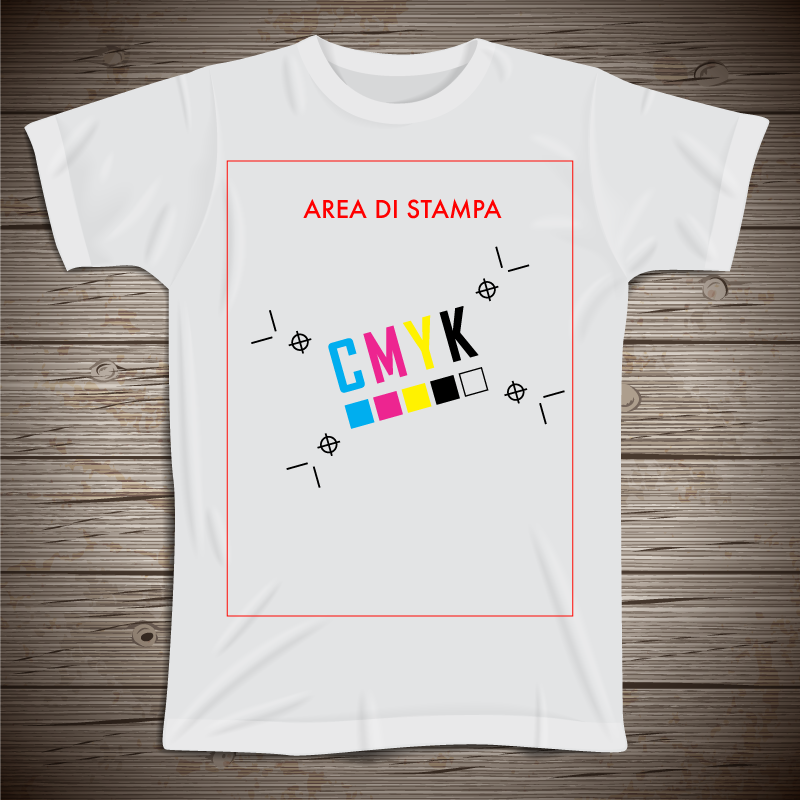 Tshirt Donna stampata con la tua grafica