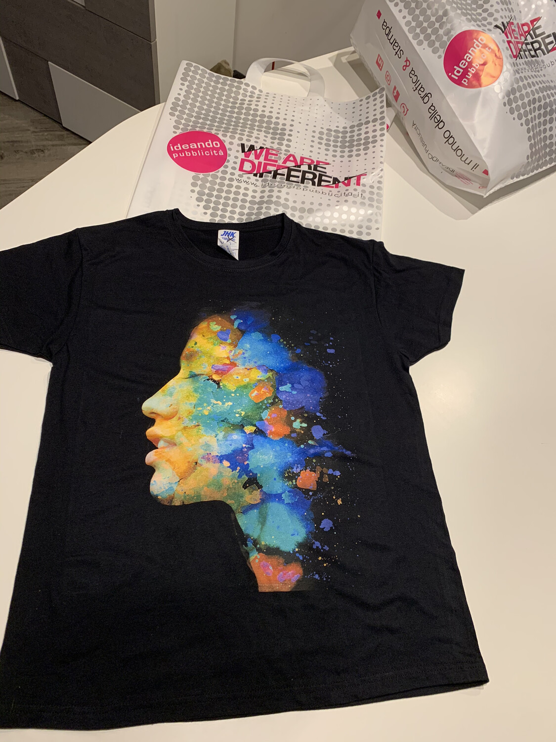 Tshirt Unisex stampata con la tua grafica
