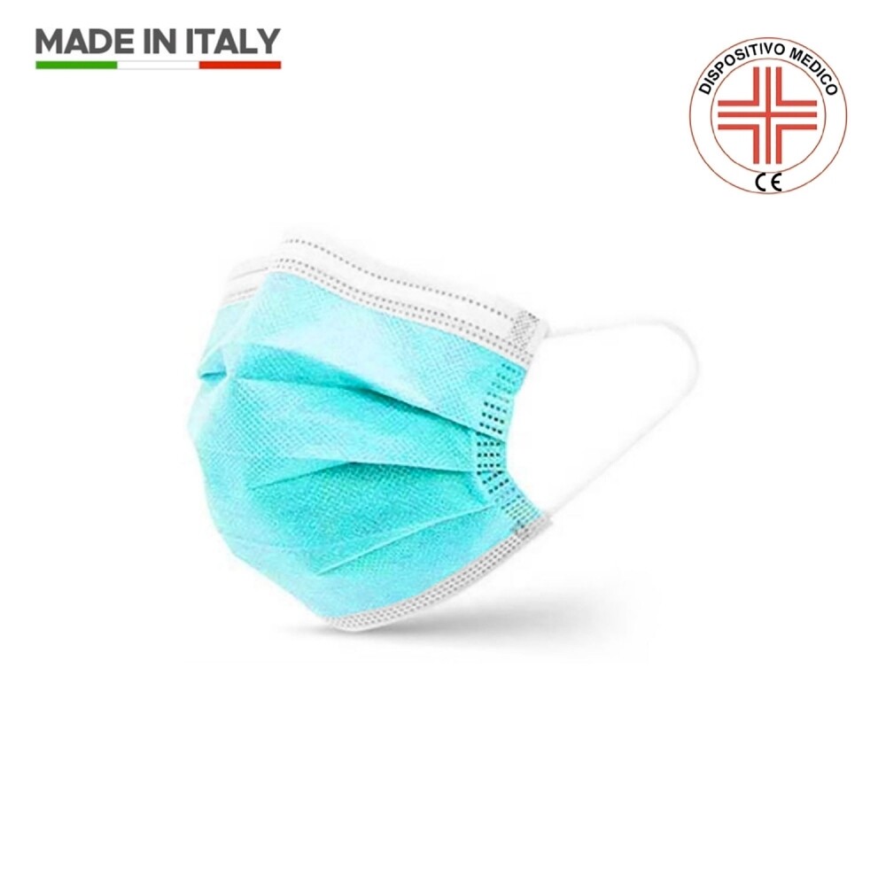 ​Scatola da 50 pz di Mascherina monouso chirurgica 3 strati - Colorata