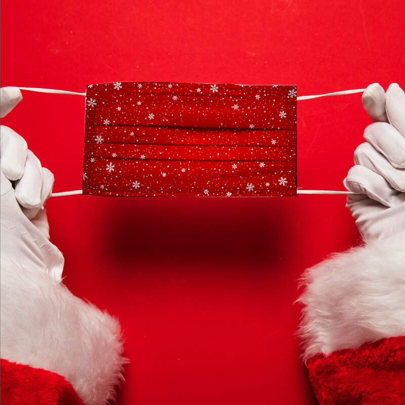 Mascherina Riutilizzabile Lavabile NATALE 01