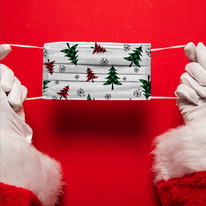 Mascherina Riutilizzabile Lavabile NATALE 05