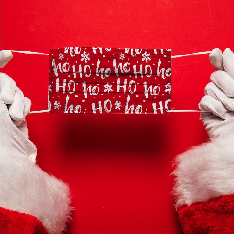 Mascherina Riutilizzabile Lavabile NATALE 06