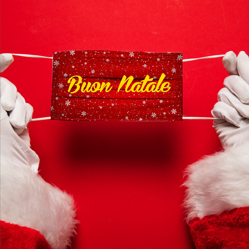Mascherina Riutilizzabile Lavabile NATALE 02