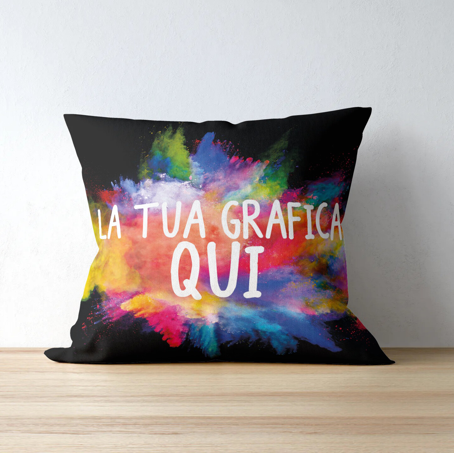 Cuscino 38x38cm personalizzato all over print in Hd