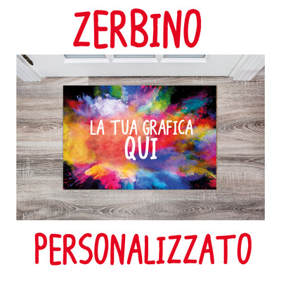 Zerbino personalizzato all over print in Hd