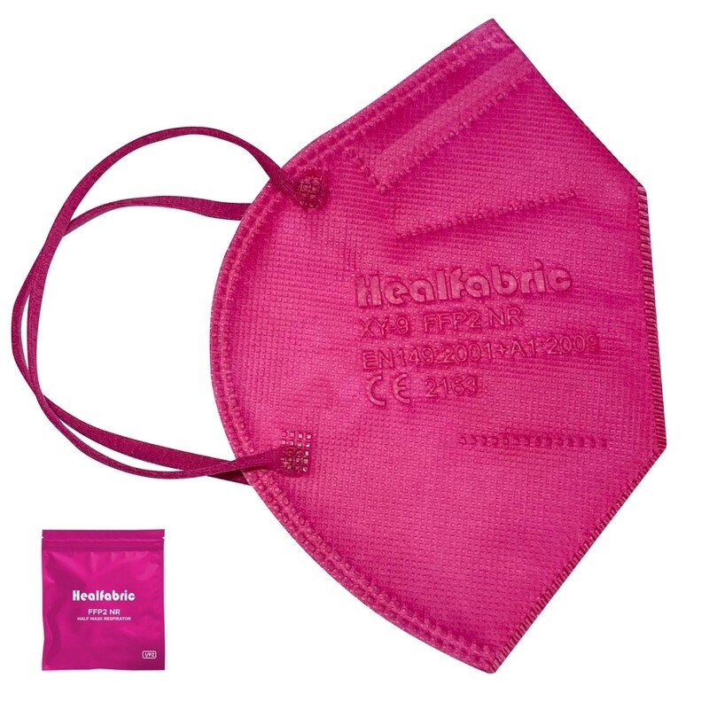 MASCHERINA FFP2 COLORATA FUXIA 10 pz