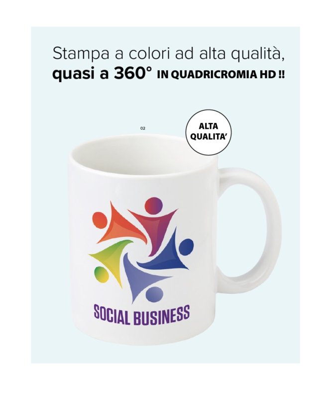 1 pz TAZZA MUG con Stampa full color